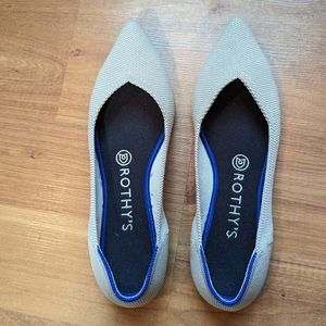 Rothy's Retired Flax Birdseye The Point